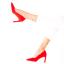 Pantofi Dama Bambina Rosii